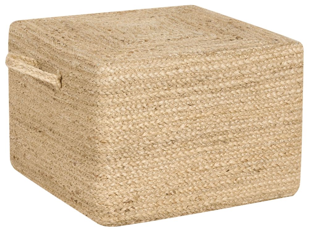 Pouf DHADAR Iută Natural