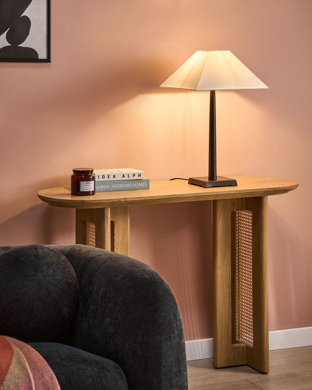 Bordlampe DHUD Metal Sort