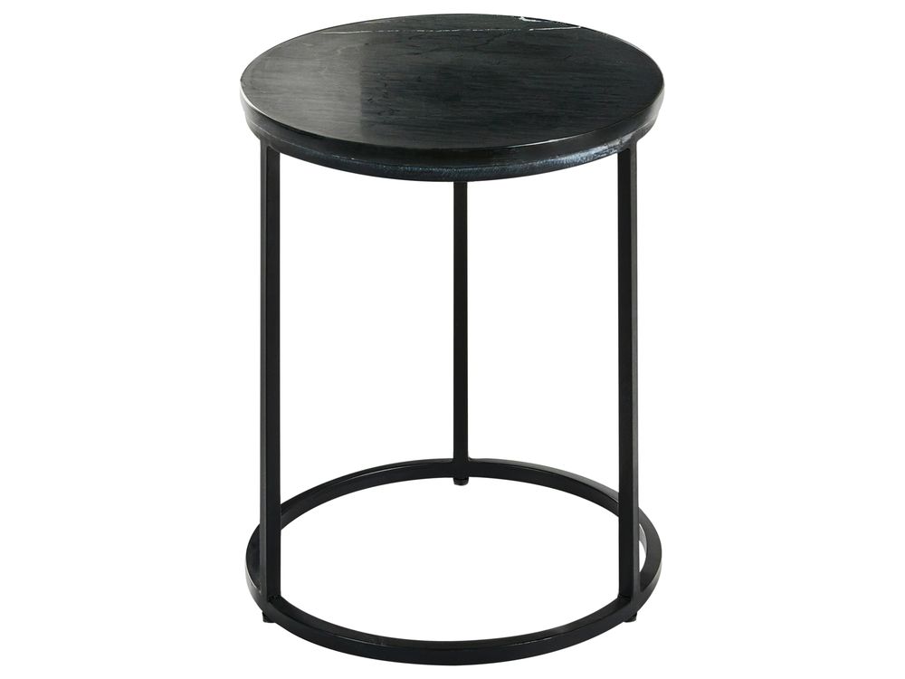 Mesa auxiliar TYRELL Mármol Negro