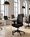 Office Chair KAMILON Fabric Black