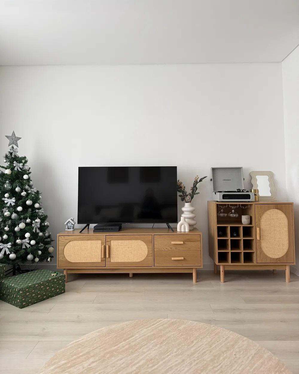 TV Stand COSTELLO Light Brown_1047251