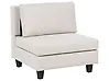 1-Seat Section UNSTAD Fabric Light Beige