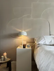 Table Lamp SENETTE Metal White_836573