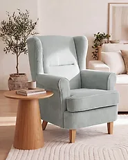 Wingback Chair ABSON Corduroy Light Blue_1186182