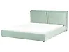 Bed Velvet BAJONNA 180 x 200 cm (EU Super King) Mint Green