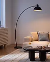 Floor Lamp DINTEL Metal Black