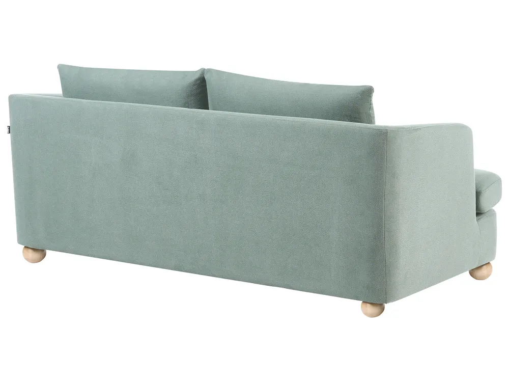 Living Room Set 6 Seater RATTVIK Fabric Light Green_1066624