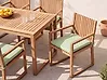 Cuscino per sedia SASSARI PREMIUM 46 x 46 cm Verde chiaro