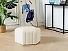 Pouffe MURIETTA Velvet Off-White
