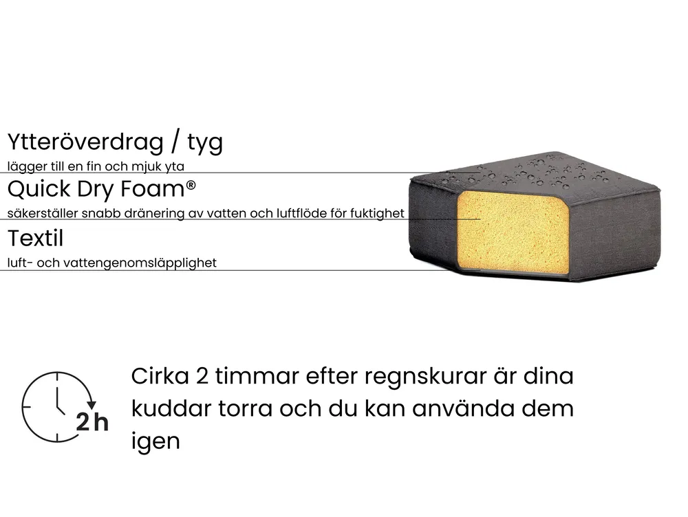 Solstol NETTUNO Metall Grafitgrå_992656