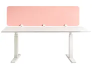 Desk Screen SPLIT 180 x 50 cm Peach Pink_1050641