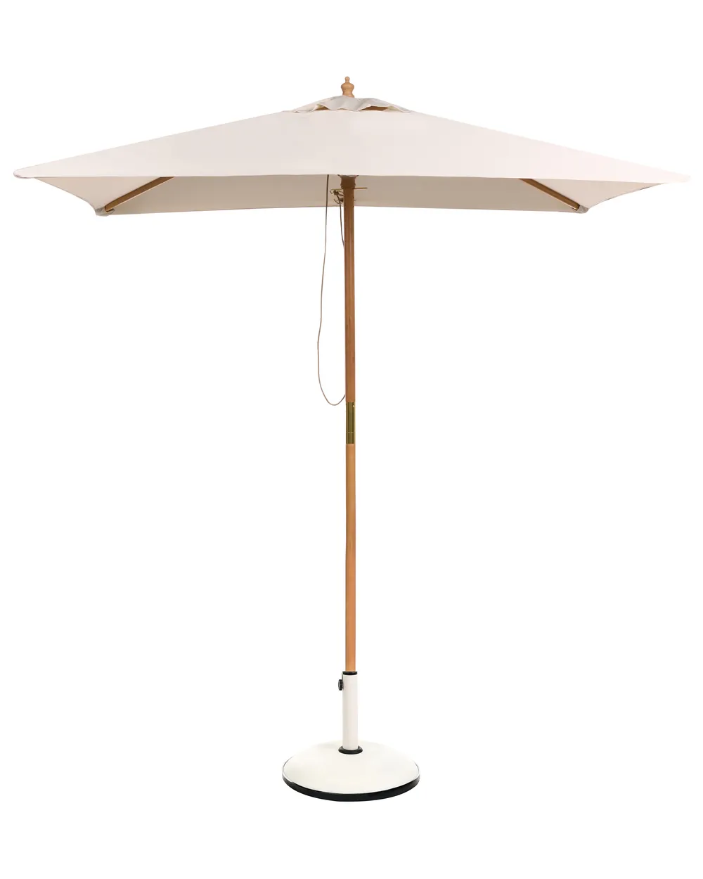 Parasol ogrodowy 195 cm FLAMENCO Jasnobeżowy_1077841