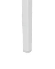 Set of 6 Garden Chairs TAVIANO Metal White_922716