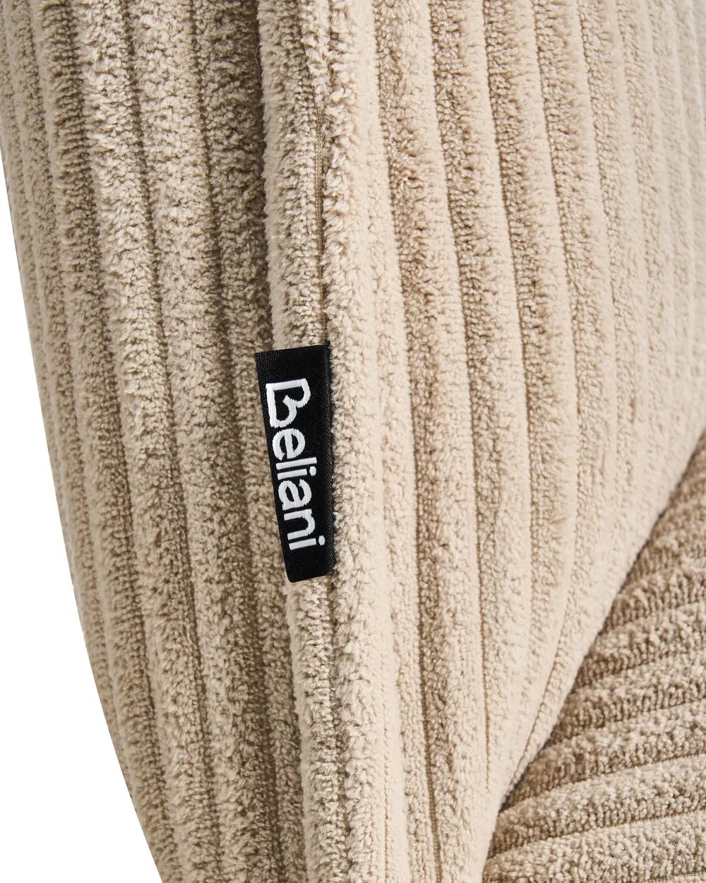 Set di 2 poltrone BJASTA Velluto a coste Beige_1020978