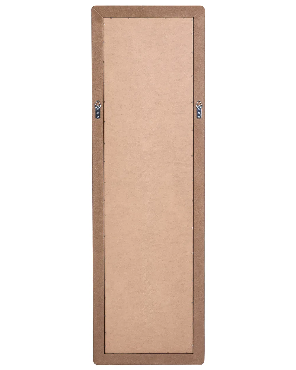 Wall Mirror GALAN 50 cm 160 cm Light Brown_1099669