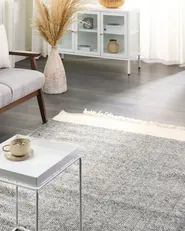 Rug TATLISU Grey 140 x 200 cm Wool_847107