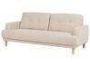 3-istuttava sohva vakosametti beige TUVE_912154