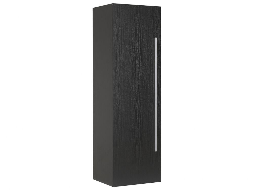 Armadio a muro per il bagno MATARO 40 cm Nero