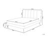 Béžová posteľ z umelej kože 160 x 200 cm  BETIN_772751