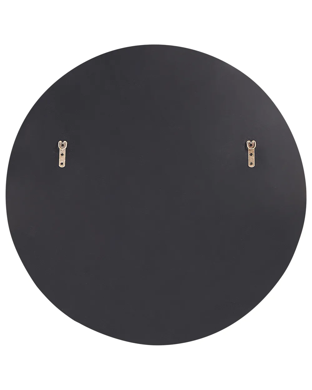Specchio TROUVILLE 80 cm 80 cm Nero/Oro_947166