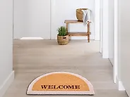 Doormat BUHI Natural 45 x 75 cm Text Coir_1187134