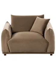 Armchair JUBEK Velvet Brown_1074560