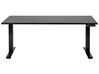 Fekete elektromosan állítható íróasztal 160 x 72 cm DESTINES_899500