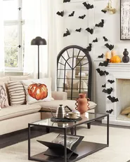 Coffee Table MEDORA Glass Black_836474