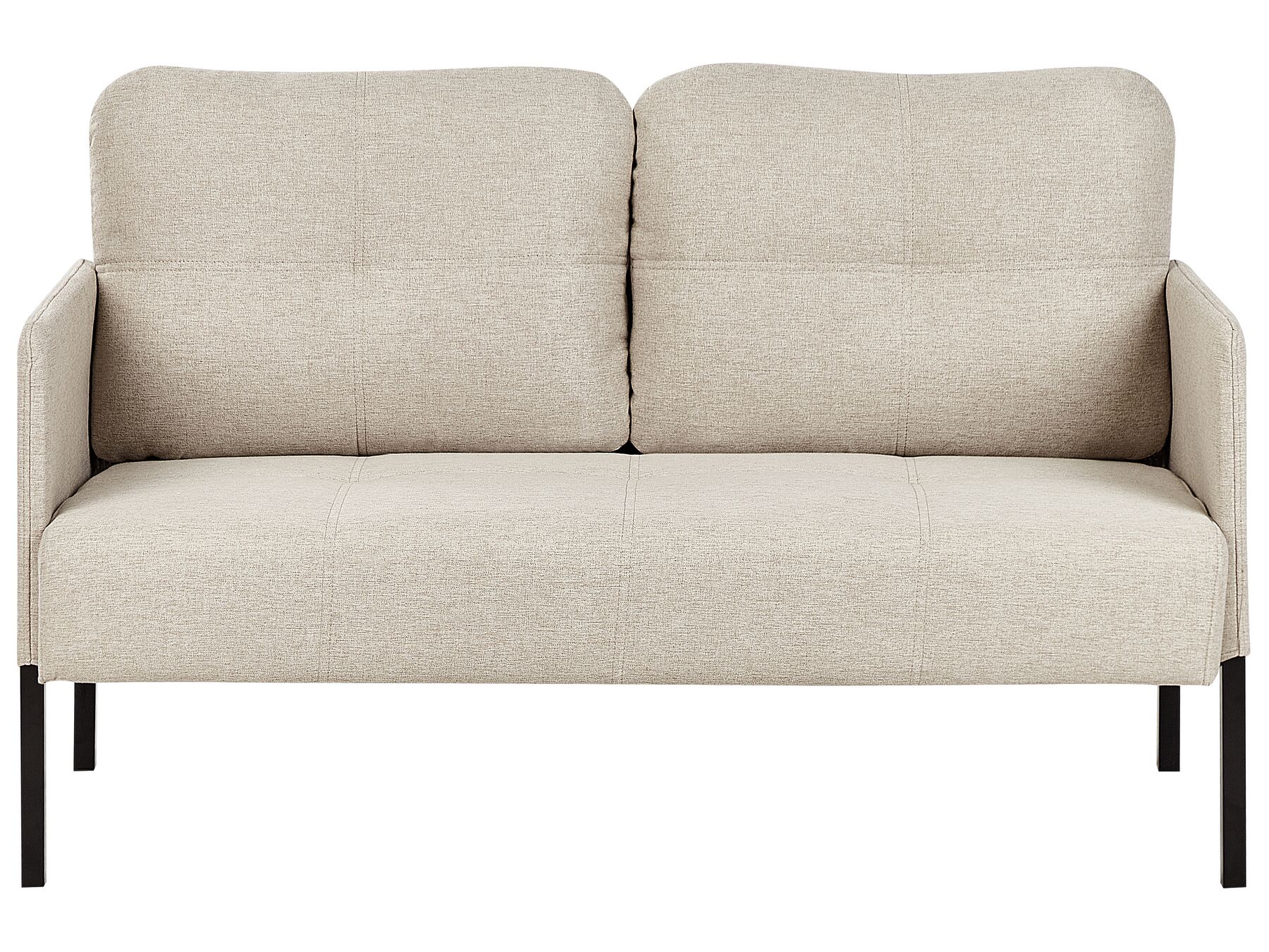 2 Seater Fabric Sofa Beige LAHTI_930603