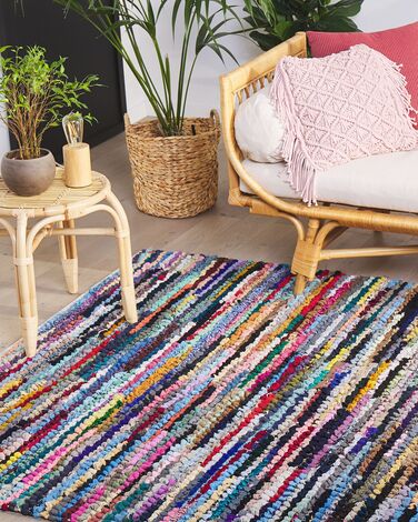 Area Rug 140 x 200 cm Multicolour BAFRA