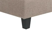 Modular Corner Sofa 5 Seater UNSTAD with Ottoman Fabric Brown Left Hand_925002