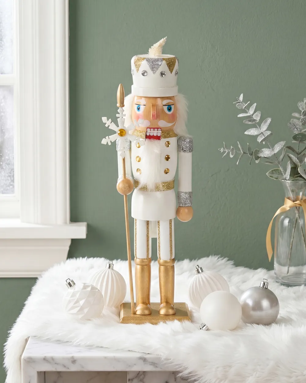 Figurine LJUNGAN 37 cm Nutcracker White_1118283