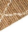 Matto juutti beige 160 x 230 cm ZORAVA_886279