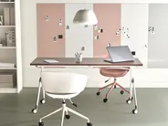 Zusammenklappbarer Schreibtisch BENDI 160 cm 60 cm Dunkelbraun_1030691