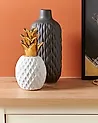 Figurine Pinapple TYANA Ceramic White