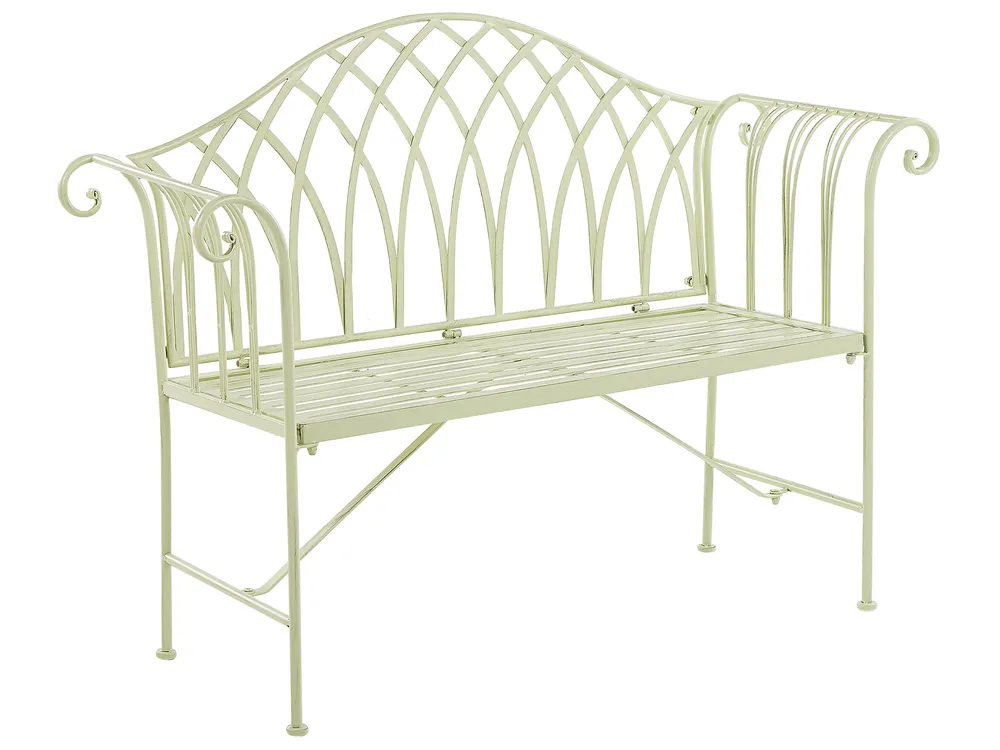 Chaisd De Jardin Avec Accoudoirs Design Classique Vintage En Métal Noir