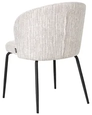 Set of 2 Dining Chairs ZANA Fabric Multicolour_1100351