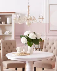 Chandelier BRITHON Metal White_837471