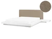 Waterbed Boucle ZEN 160 x 200 cm (EU King Size) White_1080246