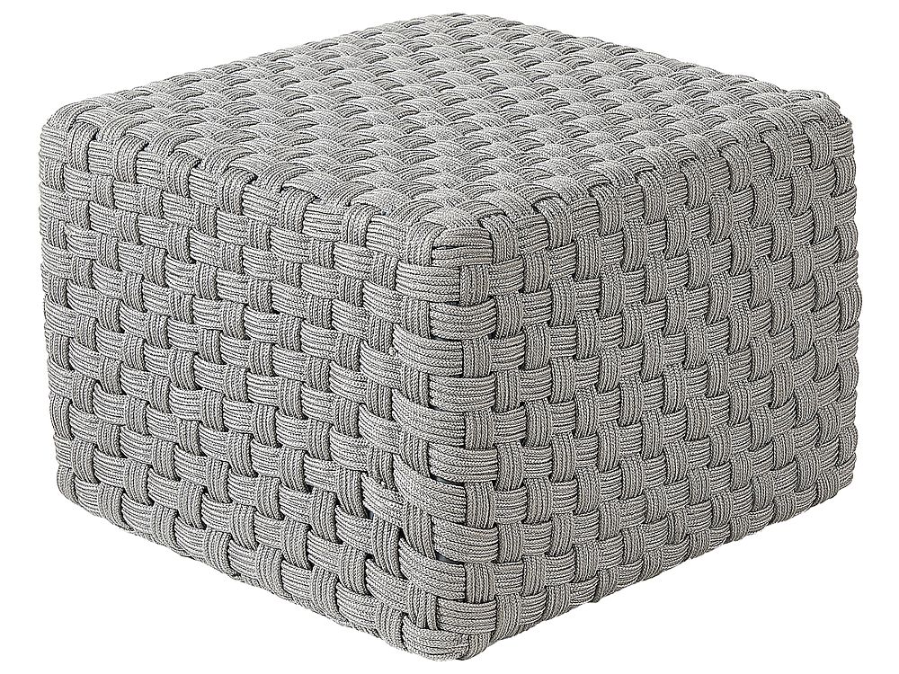 Pouf NALLI Matière synthétique Gris