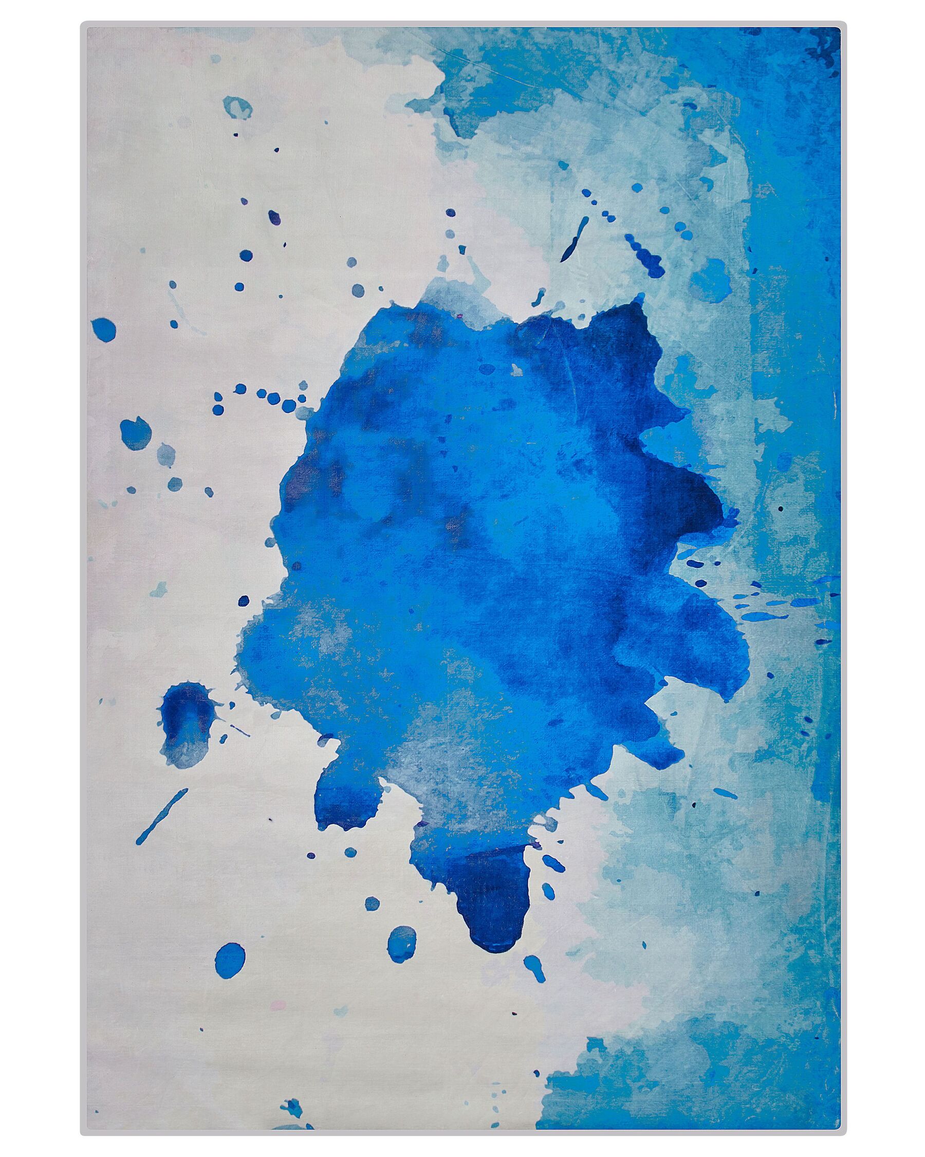 Tapis avec tache encre bleu 160 x 230 cm ODALAR_755375
