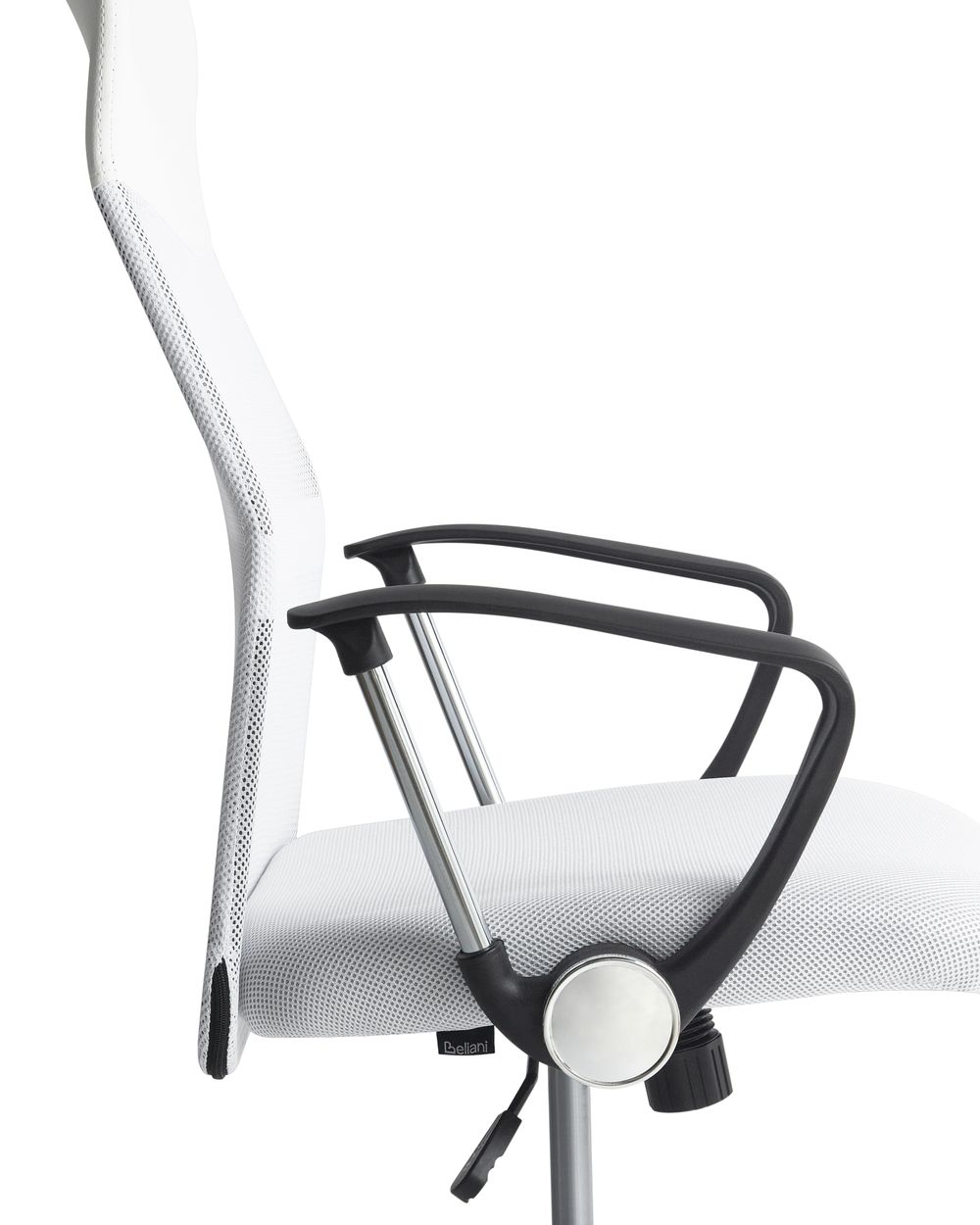 White high back desk chair discount