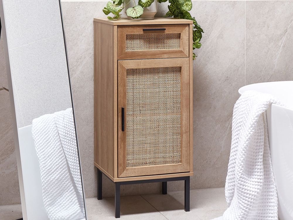 Meuble haut ROSELL 40 cm Marron clair