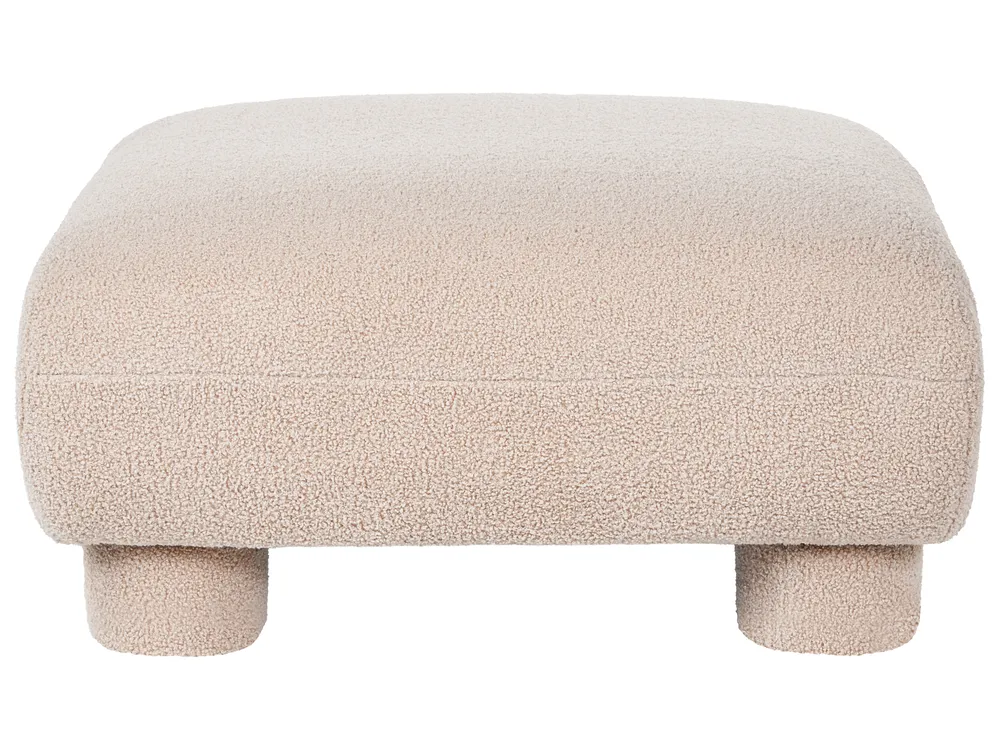 Set da salotto modulare 4 posti MJALBI Bouclé Beige_1075303