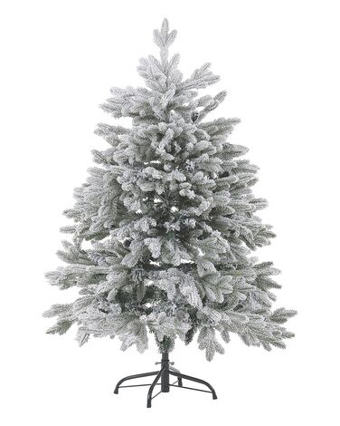Zasnežený vianočný stromček 120 cm biely FORAKER