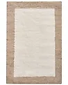 Bath Mat KABRI Brown/ Beige 60 x 90 cm Cotton