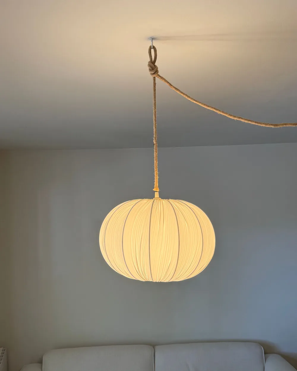 Lampa wisząca OKER  Biały_1165092