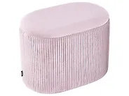 Pouf mit Stauraum RICHLAND Samtstoff Rosa_1194723