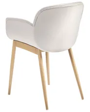 Set di 2 sedie da pranzo ALICE Grigio chiaro_868321
