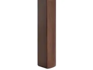 Dining Table DELMAS Dark Ash Wood 160 cm 90 cm_1067724